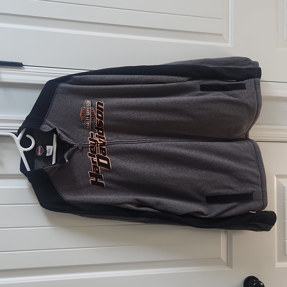 Harley-Davidson Fleece zip up sweater